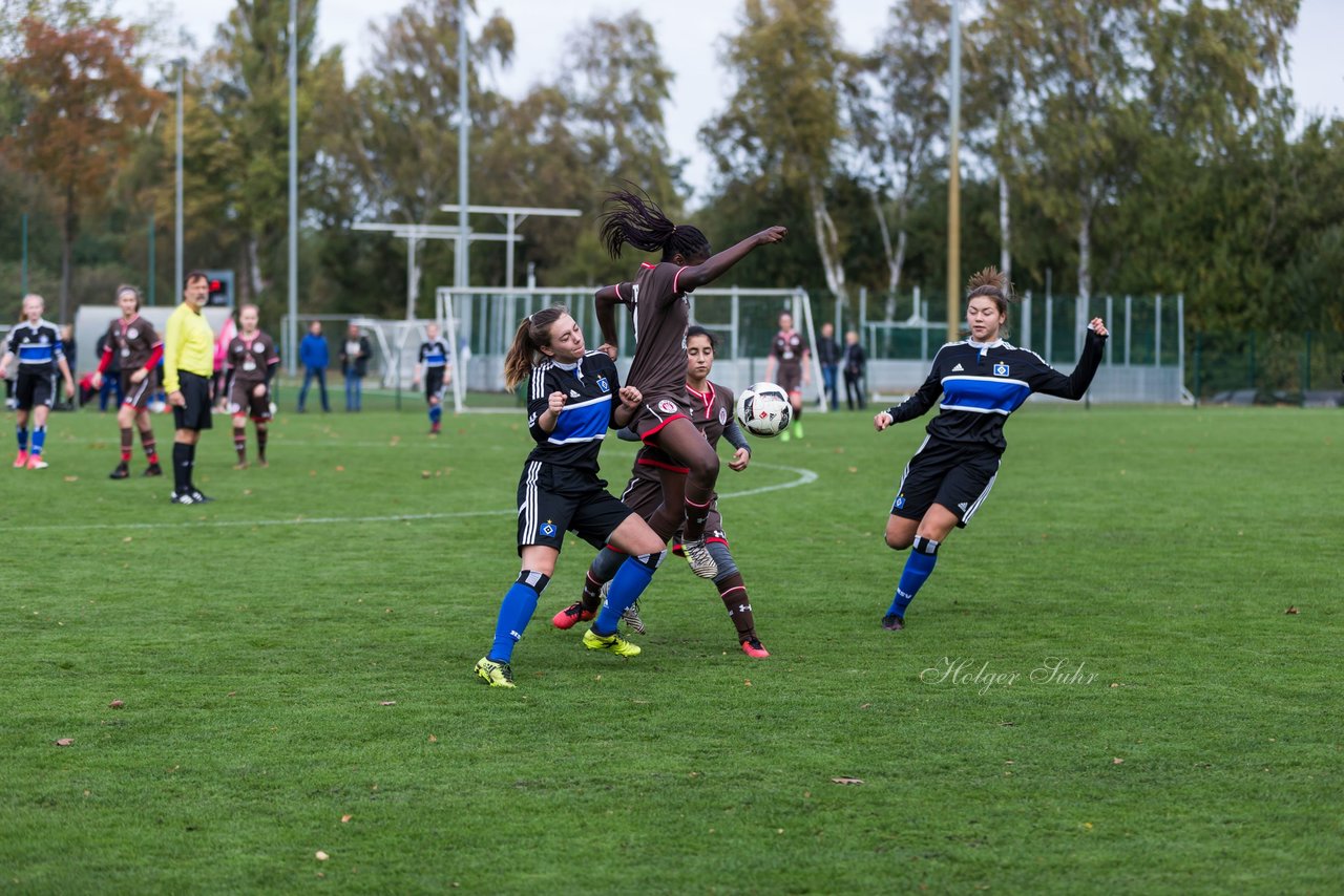 Bild 206 - B-Juniorinnen Hamburger SV - FC St.Pauli : Ergebnis: 1:2